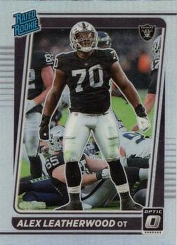 #266 Alex Leatherwood - Las Vegas Raiders - 2021 Donruss Optic - Holo Football