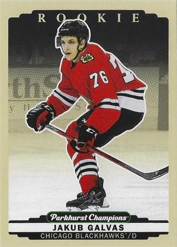 #266 Jakub Galvas - Chicago Blackhawks - 2022-23 Parkhurst Champions Hockey