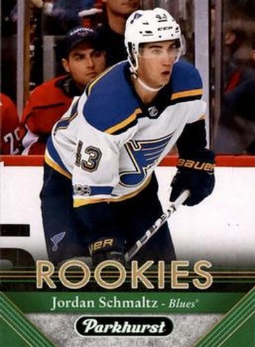 #266 Jordan Schmaltz - St. Louis Blues - 2017-18 Parkhurst Hockey