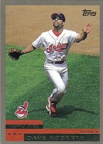#266 Dave Roberts - Cleveland Indians - 2000 Topps Baseball