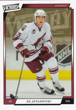 #266 Ed Jovanovski - Phoenix Coyotes - 2006-07 Upper Deck Victory Update Hockey