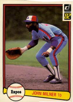 #266 John Milner - Montreal Expos - 1982 Donruss Baseball