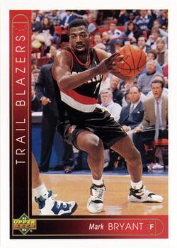 #266 Mark Bryant - Portland Trail Blazers - 1993-94 Upper Deck Basketball