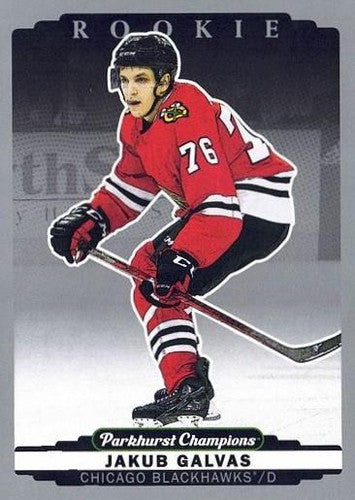 #266 Jakub Galvas - Chicago Blackhawks - 2022-23 Parkhurst Champions - Silver Hockey