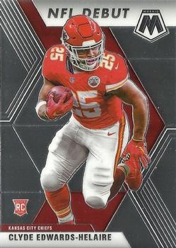 #266 Clyde Edwards-Helaire - Kansas City Chiefs - 2020 Panini Mosaic Football
