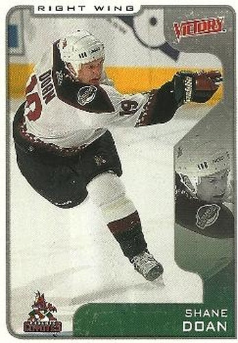 #266 Shane Doan - Phoenix Coyotes - 2001-02 Upper Deck Victory Hockey