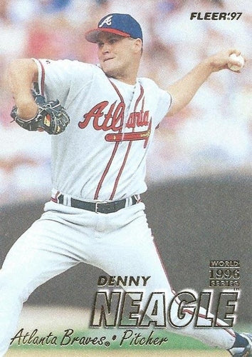 #266 Denny Neagle - Atlanta Braves - 1997 Fleer Baseball