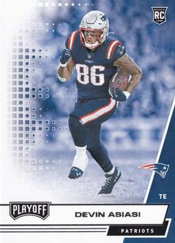 #266 Devin Asiasi - New England Patriots - 2020 Panini Playoff Football