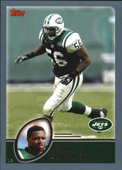 #266 Sam Cowart - New York Jets - 2003 Topps Football