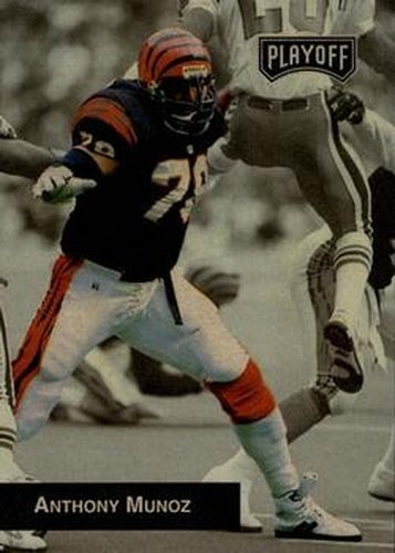 #266 Anthony Munoz - Tampa Bay Buccaneers - 1993 Playoff Football