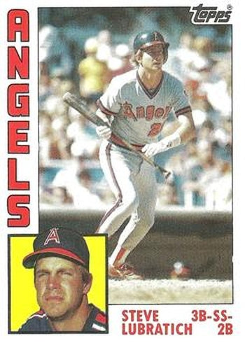 #266 Steve Lubratich - California Angels - 1984 Topps Baseball