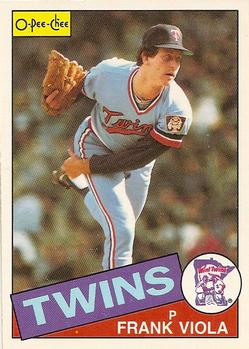 #266 Frank Viola - Minnesota Twins - 1985 O-Pee-Chee Baseball