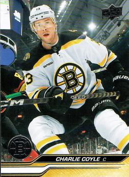 #267 Charlie Coyle - Boston Bruins -2023-24 Upper Deck Hockey