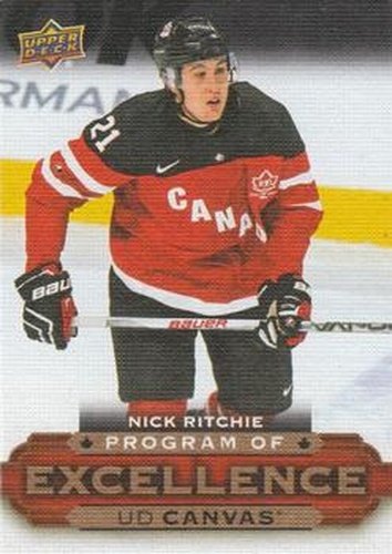 #C267 Nick Ritchie - Canada - 2015-16 Upper Deck - UD Canvas Hockey