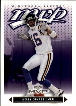 #267 Kelly Campbell - Minnesota Vikings - 2003 Upper Deck MVP Football