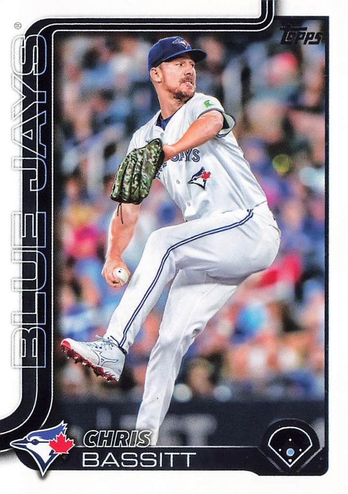 #267 Chris Bassitt - Toronto Blue Jays - 2025 Topps Baseball