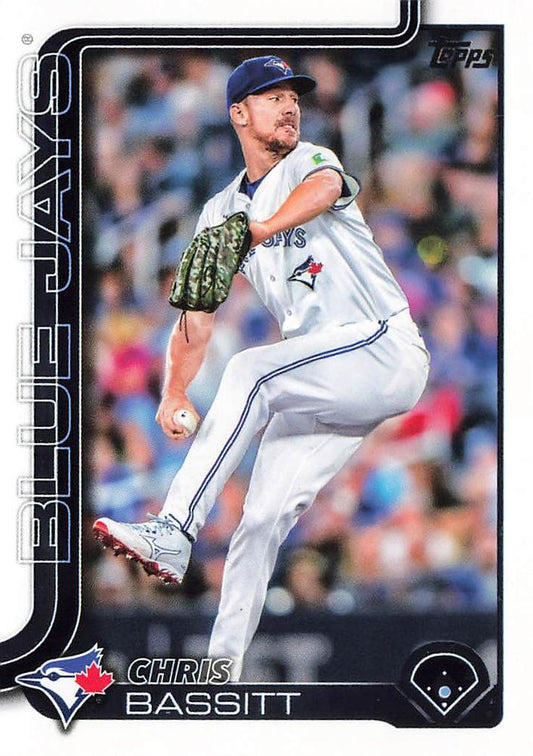 #267 Chris Bassitt - Toronto Blue Jays - 2025 Topps Baseball
