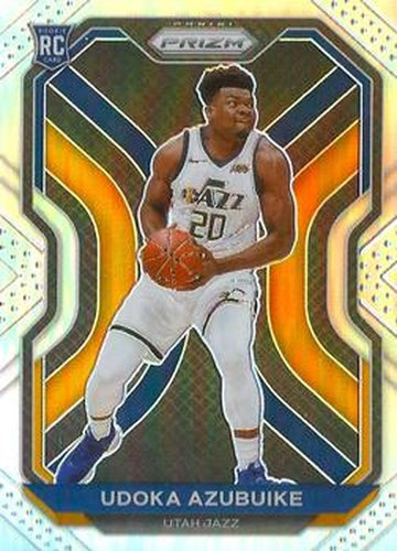 #267 Udoka Azubuike - Utah Jazz - 2020-21 Panini Prizm - Silver Prizms Basketball