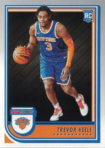 #267 Trevor Keels - New York Knicks - 2022-23 Hoops Basketball