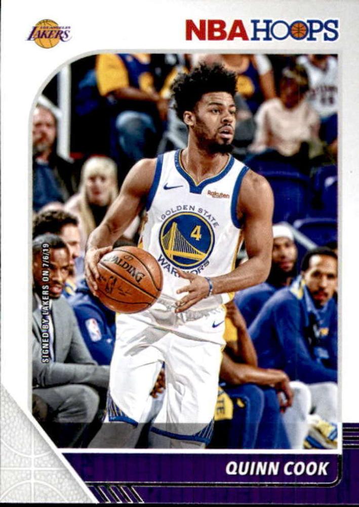 #267 Quinn Cook - Los Angeles Lakers - 2019-20 Hoops Basketball