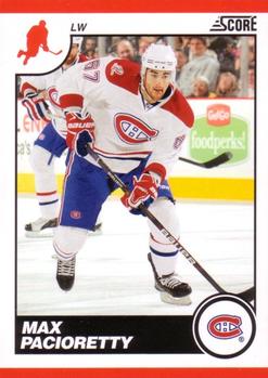 #267 Max Pacioretty - Montreal Canadiens - 2010-11 Score Hockey