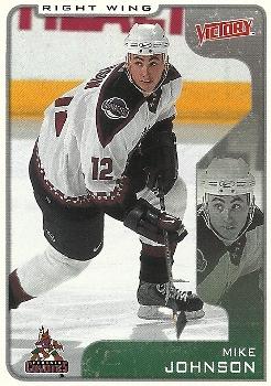 #267 Mike Johnson - Phoenix Coyotes - 2001-02 Upper Deck Victory Hockey