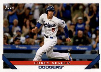 #267 Corey Seager - Los Angeles Dodgers - 2019 Topps Archives Baseball