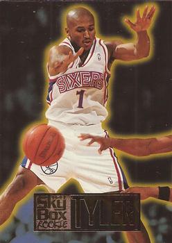 #267 B.J. Tyler - Philadelphia 76ers - 1994-95 SkyBox Premium Basketball