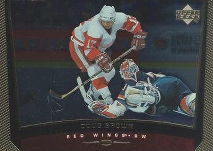 #267 Doug Brown - Detroit Red Wings - 1998-99 Upper Deck Gold Reserve Hockey