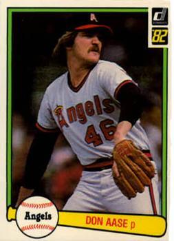 #267 Don Aase - California Angels - 1982 Donruss Baseball