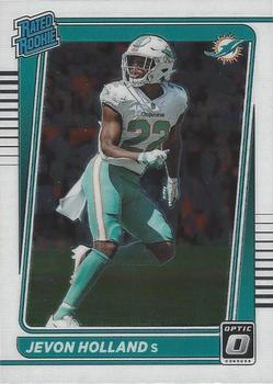 #267 Jevon Holland - Miami Dolphins - 2021 Donruss Optic Football