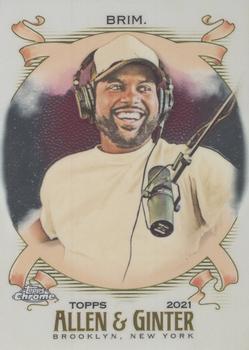 #267 Steelo Brim - 2021 Topps Allen & Ginter Chrome Baseball