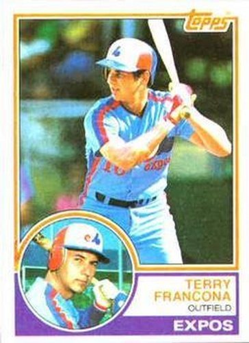 #267 Terry Francona - Montreal Expos - 1983 Topps Baseball