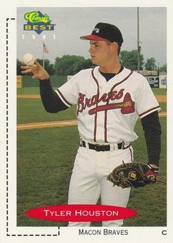 #267 Tyler Houston - Macon Braves - 1991 Classic Best Baseball