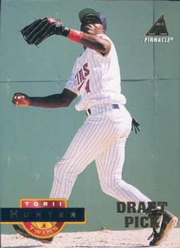 #267 Torii Hunter - Minnesota Twins - 1994 Pinnacle Baseball