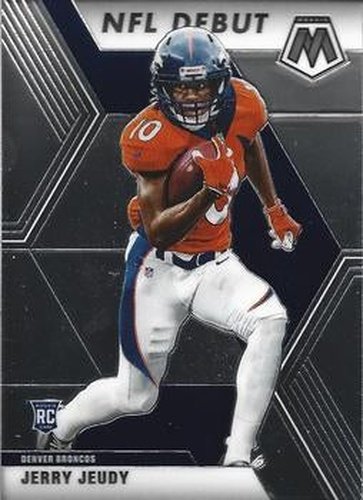 #267 Jerry Jeudy - Denver Broncos - 2020 Panini Mosaic Football