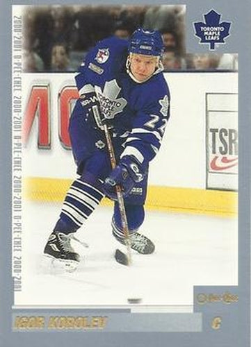 #267 Igor Korolev - Toronto Maple Leafs - 2000-01 O-Pee-Chee Hockey