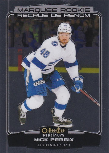 #267 Nick Perbix - Tampa Bay Lightning - 2022-23 O-Pee-Chee Platinum Hockey