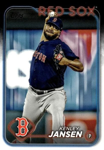 #267 Kenley Jansen - Boston Red Sox - 2024 Topps Baseball