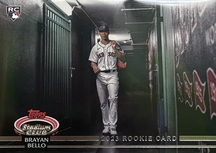 #267b Brayan Bello - Boston Red Sox - 2023 Stadium Club Baseball