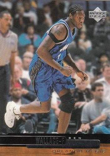#268 Ben Wallace - Orlando Magic - 1999-00 Upper Deck Basketball