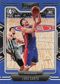#268 Luka Garza - Detroit Pistons - 2021-22 Panini Chronicles Basketball