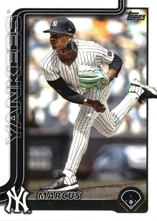 #268 Marcus Stroman - New York Yankees - 2025 Topps Baseball