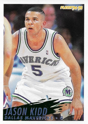 #268 Jason Kidd - Dallas Mavericks - 1994-95 Fleer Basketball