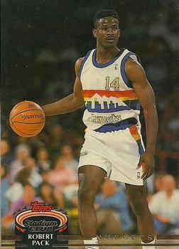 #268 Robert Pack - Denver Nuggets - 1992-93 Stadium Club Basketball
