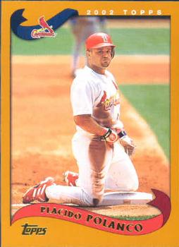 #268 Placido Polanco - St. Louis Cardinals - 2002 Topps Baseball