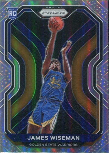 #268 James Wiseman - Golden State Warriors - 2020-21 Panini Prizm - Silver Prizms Basketball