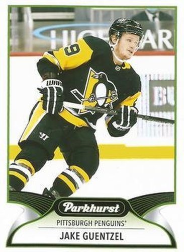 #268 Jake Guentzel - Pittsburgh Penguins - 2021-22 Parkhurst Hockey