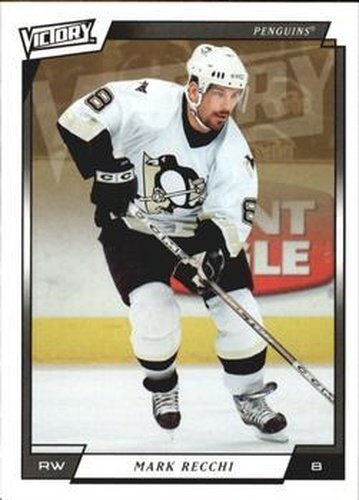 #268 Mark Recchi - Pittsburgh Penguins - 2006-07 Upper Deck Victory Update Hockey