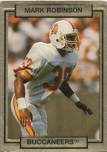#268 Mark Robinson - Tampa Bay Buccaneers - 1990 Action Packed Football